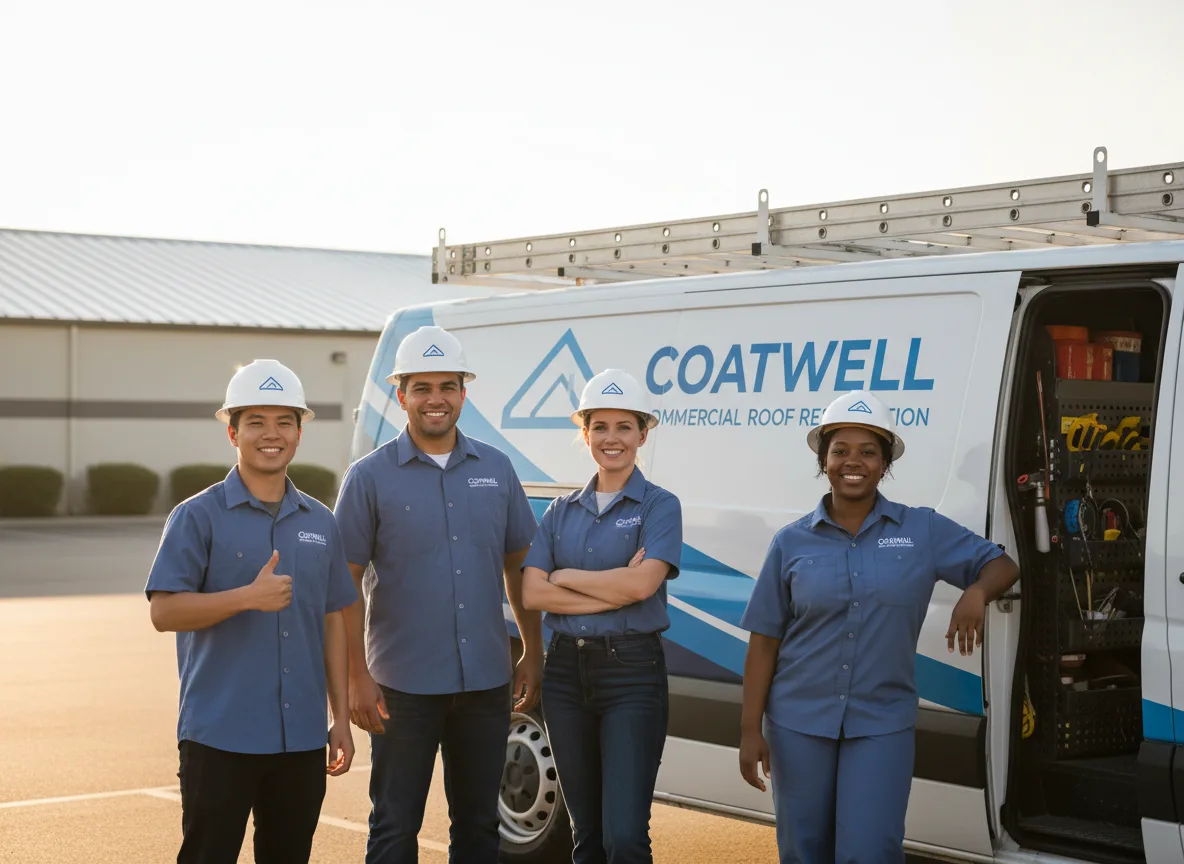 Commercial roof coating company in Winona, OH